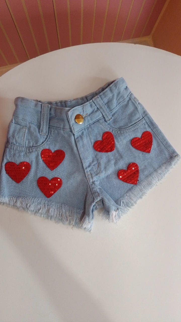 Short coração